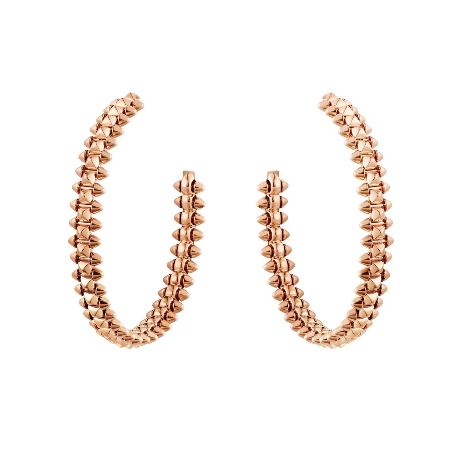 [Star Jewelry]CLASH LARGE HOOP EARRINGS