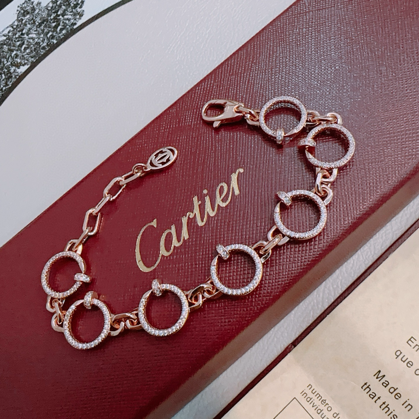 [Star Jewelry Jewelry] LOVE&JUSTE BRACELET DIAMONDS