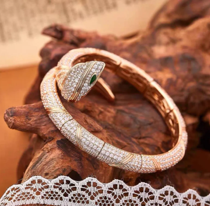 [Star Jewelry]HAUTE COUTURE GOLD SERPENTI BRACELET