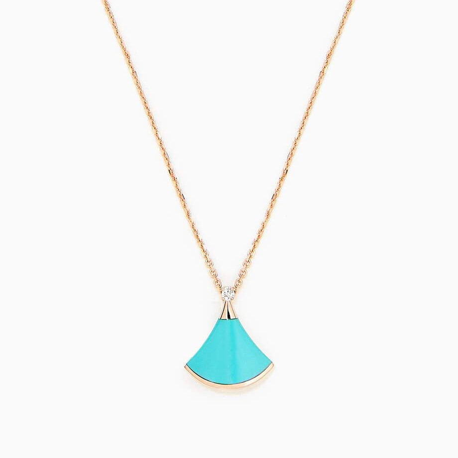 [Star Jewelry]DREAM NECKLACE TURQUOISE PINK GOLD