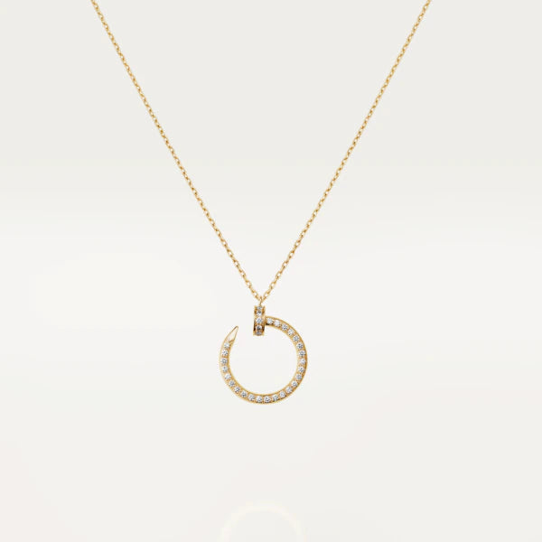 [Star Jewelry]JUSTE NECKLACE GOLD DIAMONDS