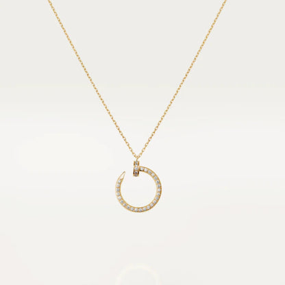 [Star Jewelry]JUSTE NECKLACE GOLD DIAMONDS