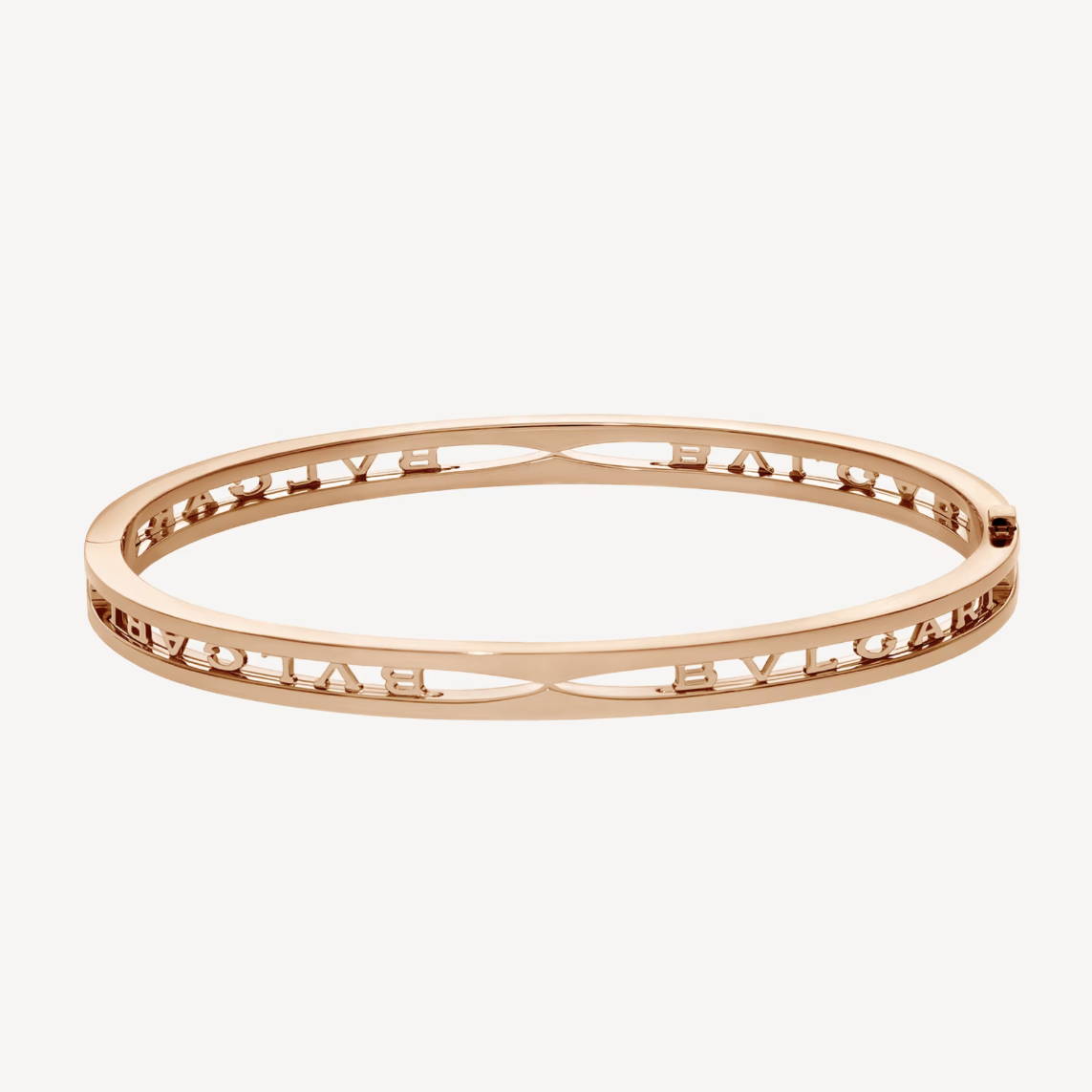 [Star Jewelry]ZERO 1 SPIRAL LOGO PINK GOLD BRACELET