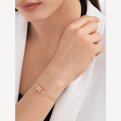 [Star Jewelry]ZERO 1 SOFT PINK GOLD BRACELET