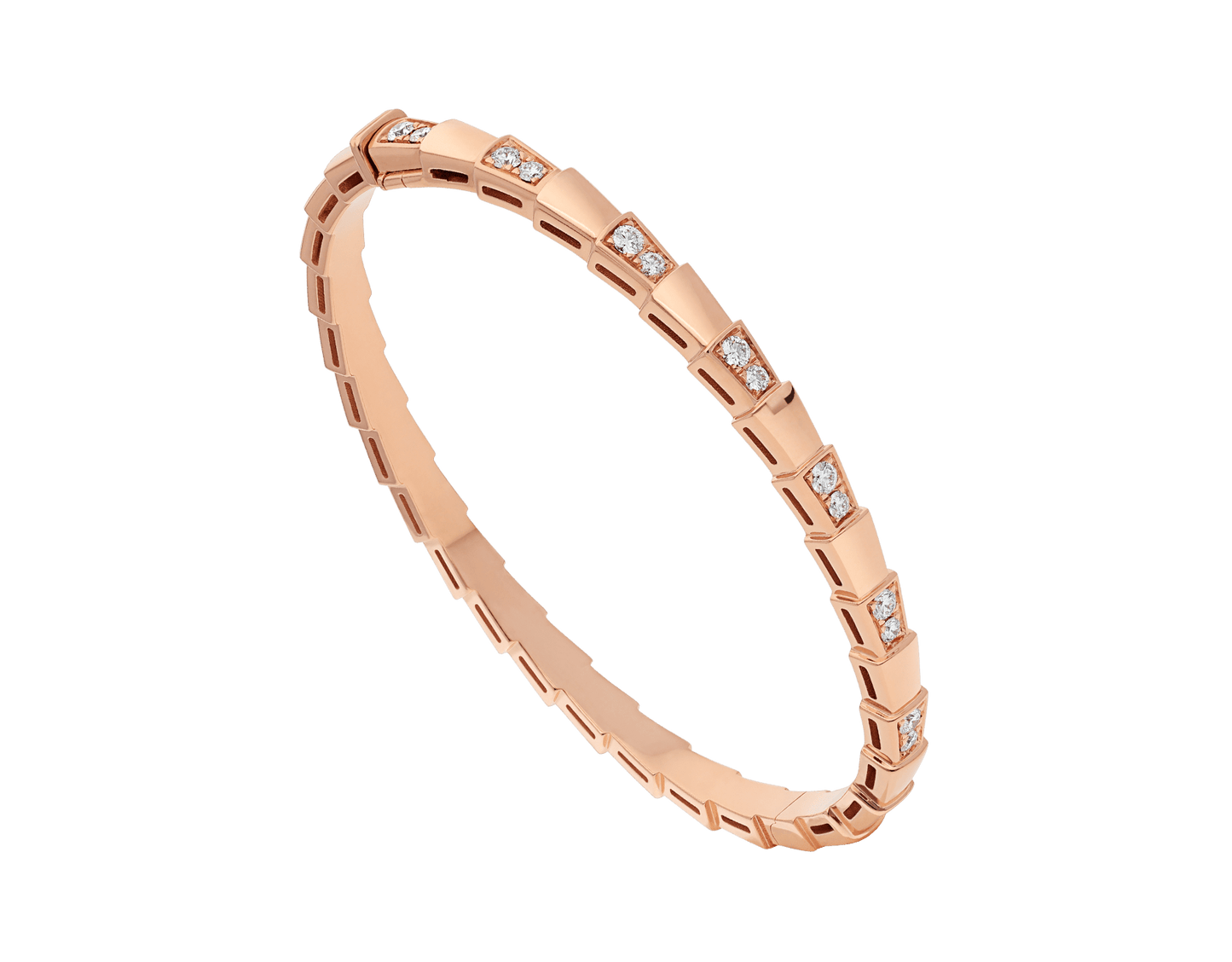 [Star Jewelry]SERPENTI SMALL BRACELET PINK GOLD DIAMOND