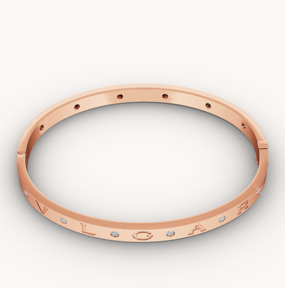 [Star Jewelry]ZERO 1 PINK GOLD 12 DIAMONDS BRACELET