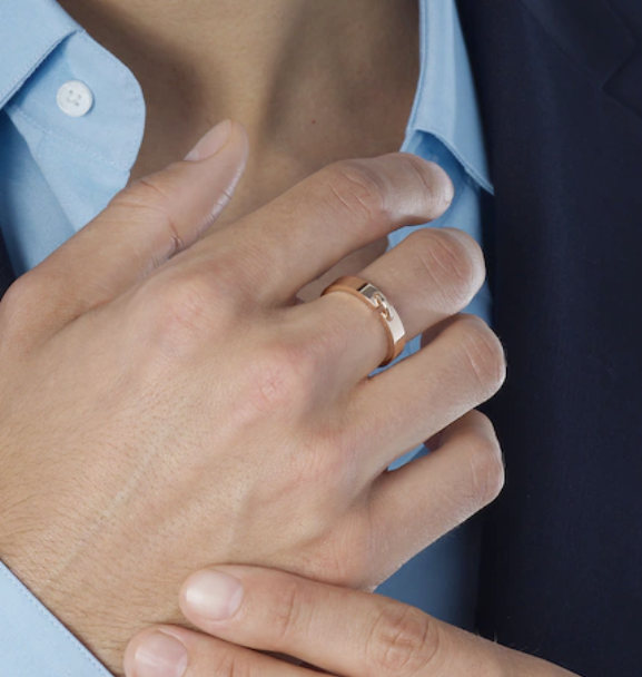 [Star Jewelry]ALLIANCE LIENS VIDENCE 4MM RING