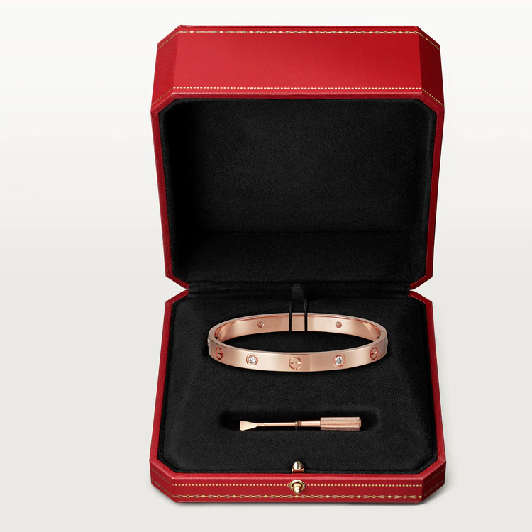 [Star Jewelry]LOVE BRACELET 6.1MM 4 DIAMONDS