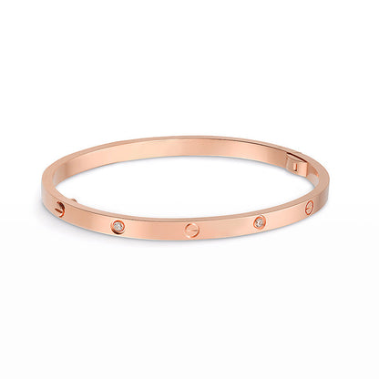[Star Jewelry]LOVE BRACELET 3.65MM 6 DIAMONDS