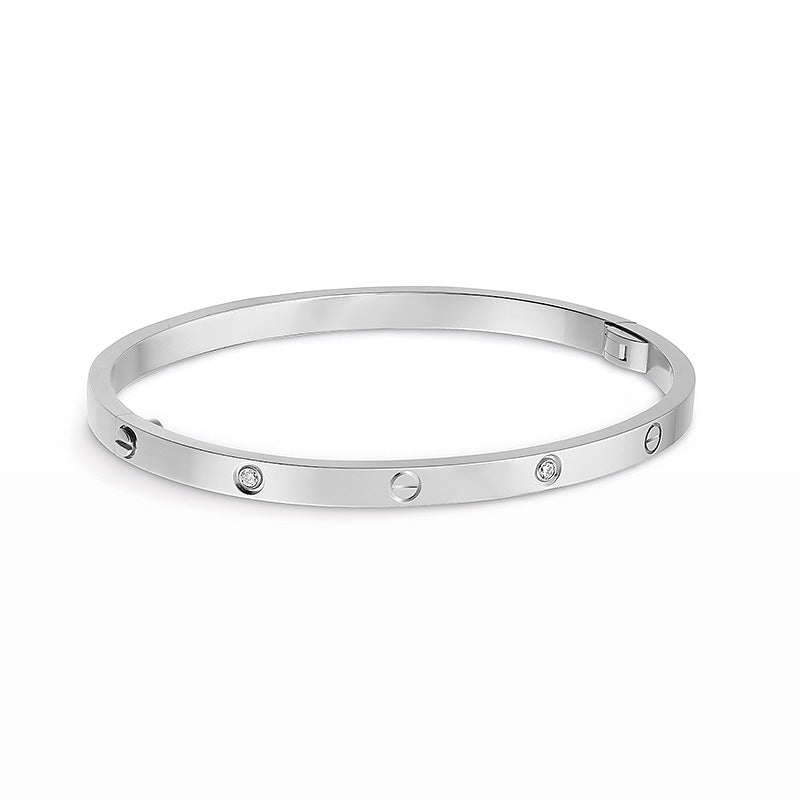 [Star Jewelry]LOVE BRACELET 3.65MM 6 DIAMONDS