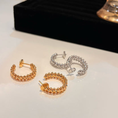 [Star Jewelry]CLASH SMALL HOOP EARRINGS
