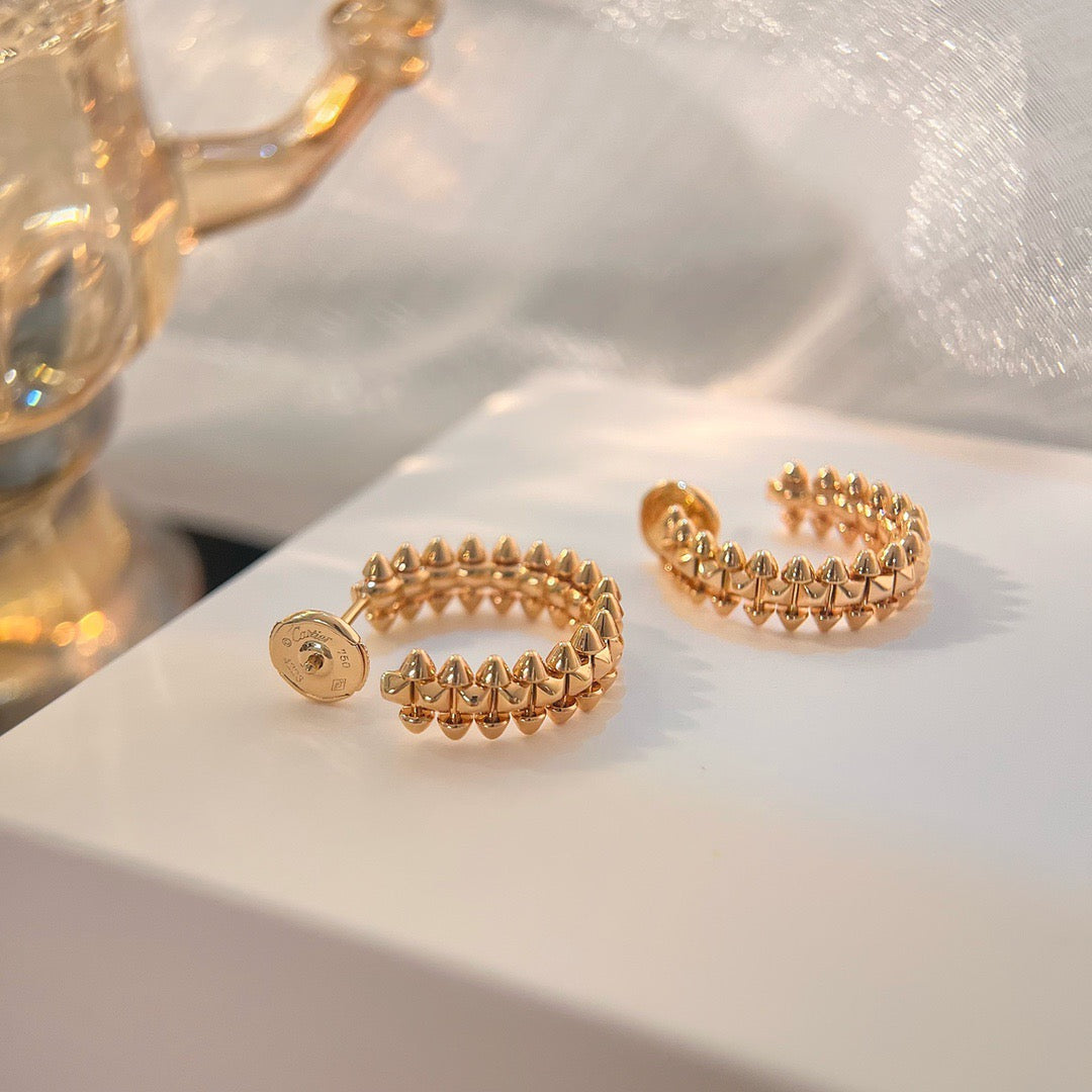 [Star Jewelry]CLASH SMALL HOOP EARRINGS