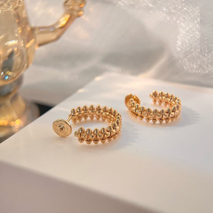 [Star Jewelry]CLASH SMALL HOOP EARRINGS