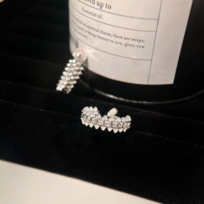 [Star Jewelry]CLASH SMALL HOOP EARRINGS