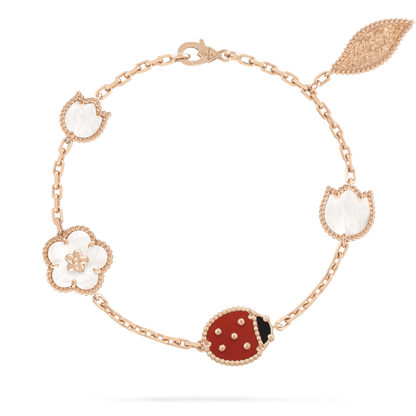 [Star Jewelry]LUCKY SPRING 5 MOTIF BRACELET