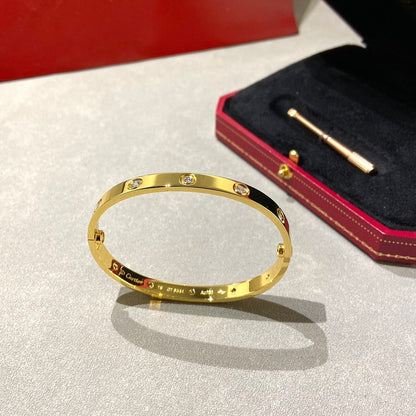 [Star Jewelry]LOVE BRACELET 6.1MM 10 DIAMONDS
