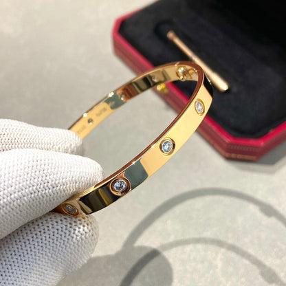 [Star Jewelry]LOVE BRACELET 6.1MM 10 DIAMONDS