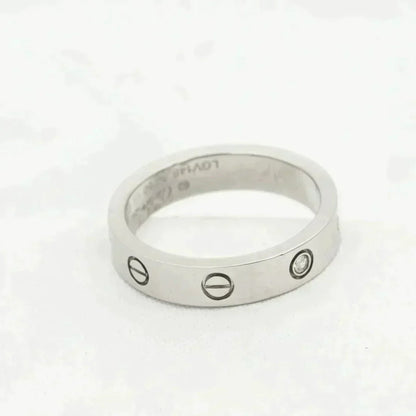 [Star Jewelry]LOVE RING 4MM 1 DIAMOND SILVER