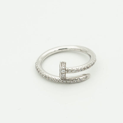 [Star Jewelry]JUSTE RING 1.8MM SILVER DIAMONDS