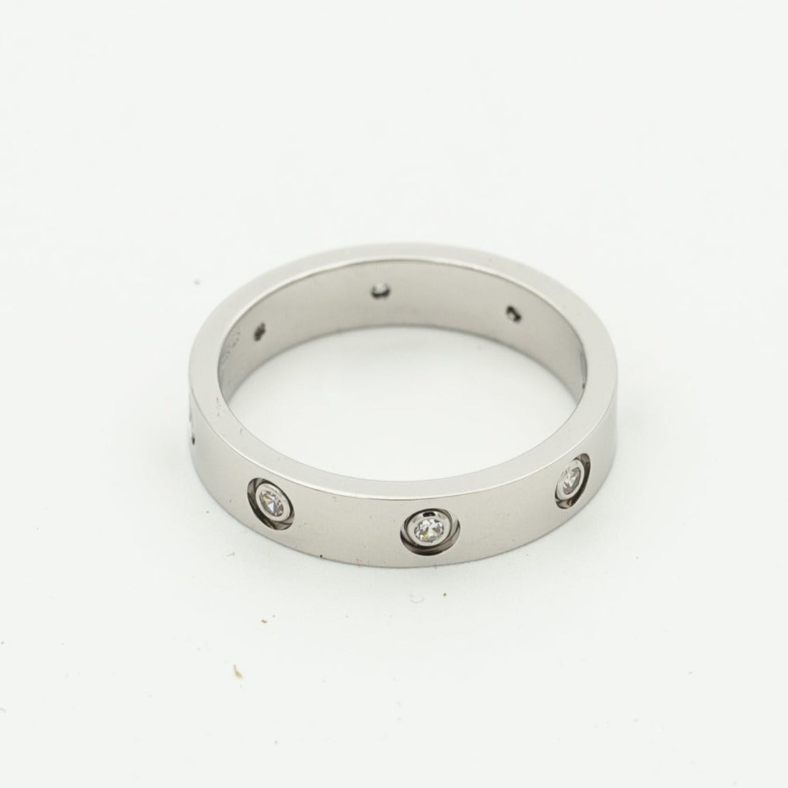 [Star Jewelry]LOVE RING 3.6MM 8 DIAMONDS