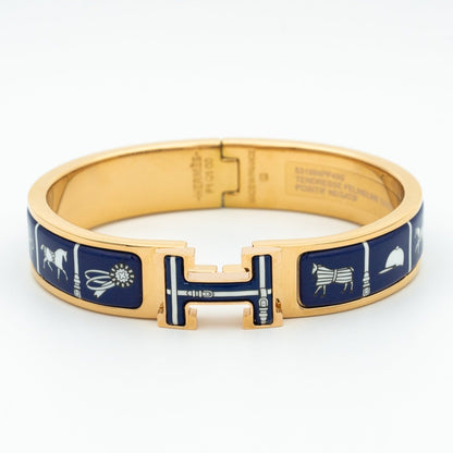 [Star Jewelry]H BRACELET BLUE CERAMIC