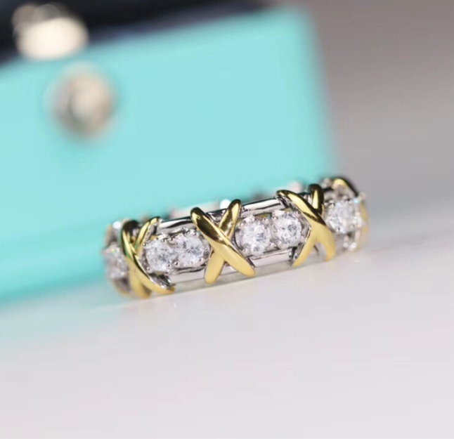 [Star Jewelry jewelrys]Classic Gold Diamond Ring