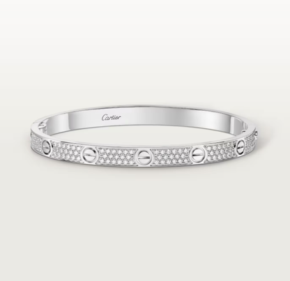 [Star Jewelry]NEW-LOVE-4.8MM-Width Diamond-Studded Bracelet