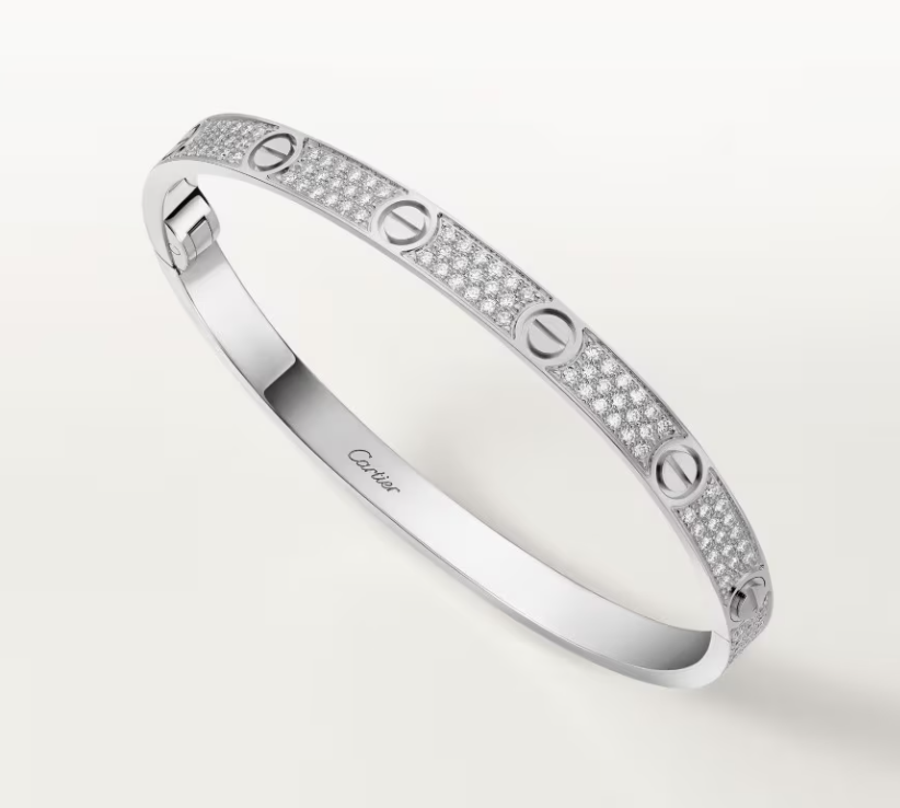 [Star Jewelry]NEW-LOVE-4.8MM-Width Diamond-Studded Bracelet