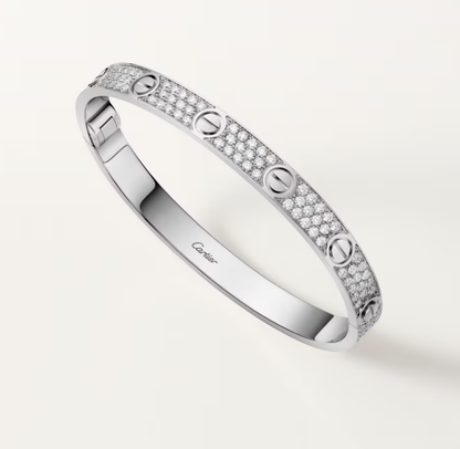 [Star Jewelry]NEW-LOVE-6.1MM-Width Diamond-Studded Bracelet