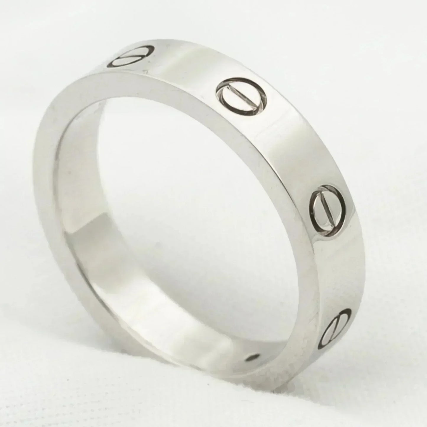 [Star Jewelry]LOVE RING 4MM 1 DIAMOND SILVER