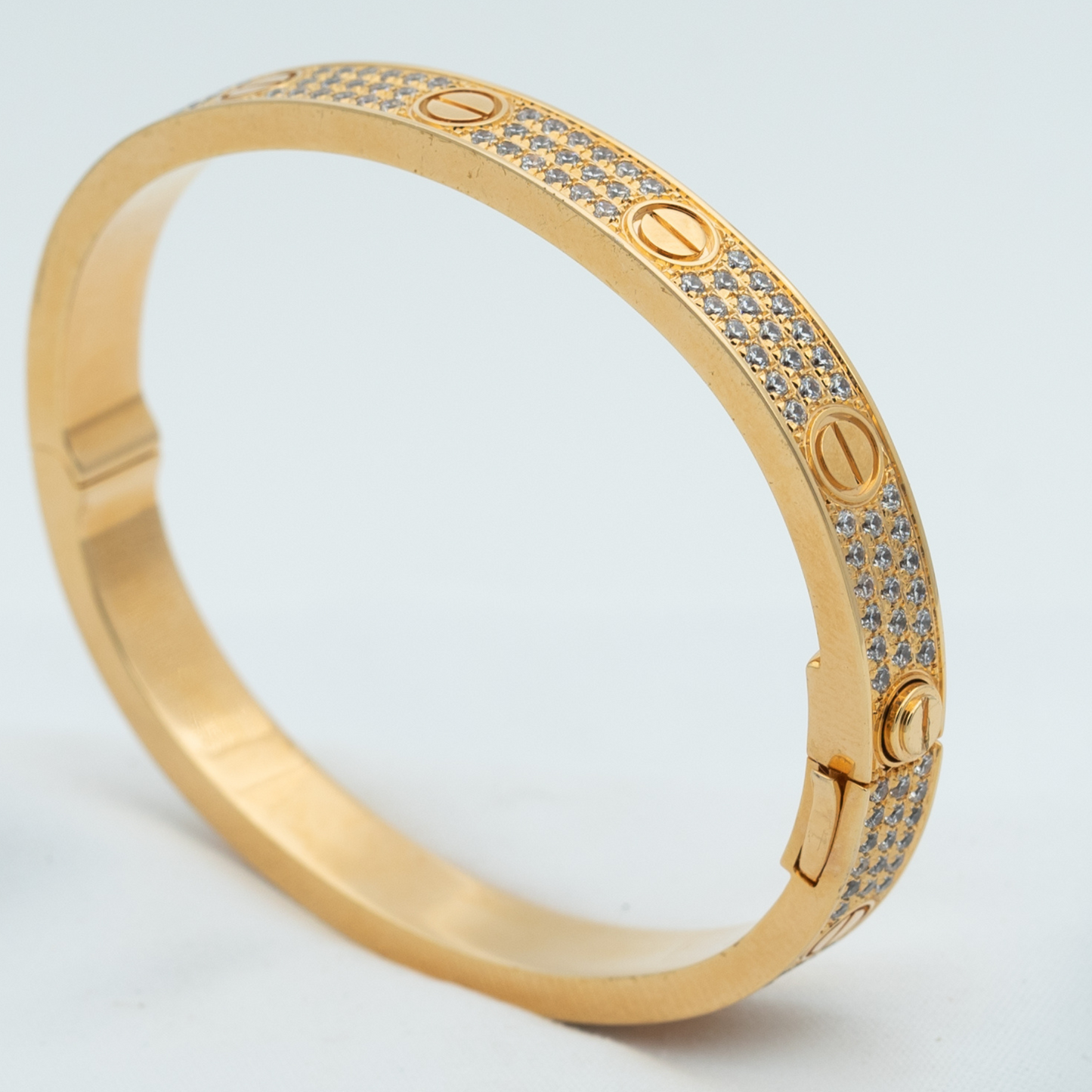 [Star Jewelry]LOVE BRACELET 6.1MM DIAMOND-PAVED