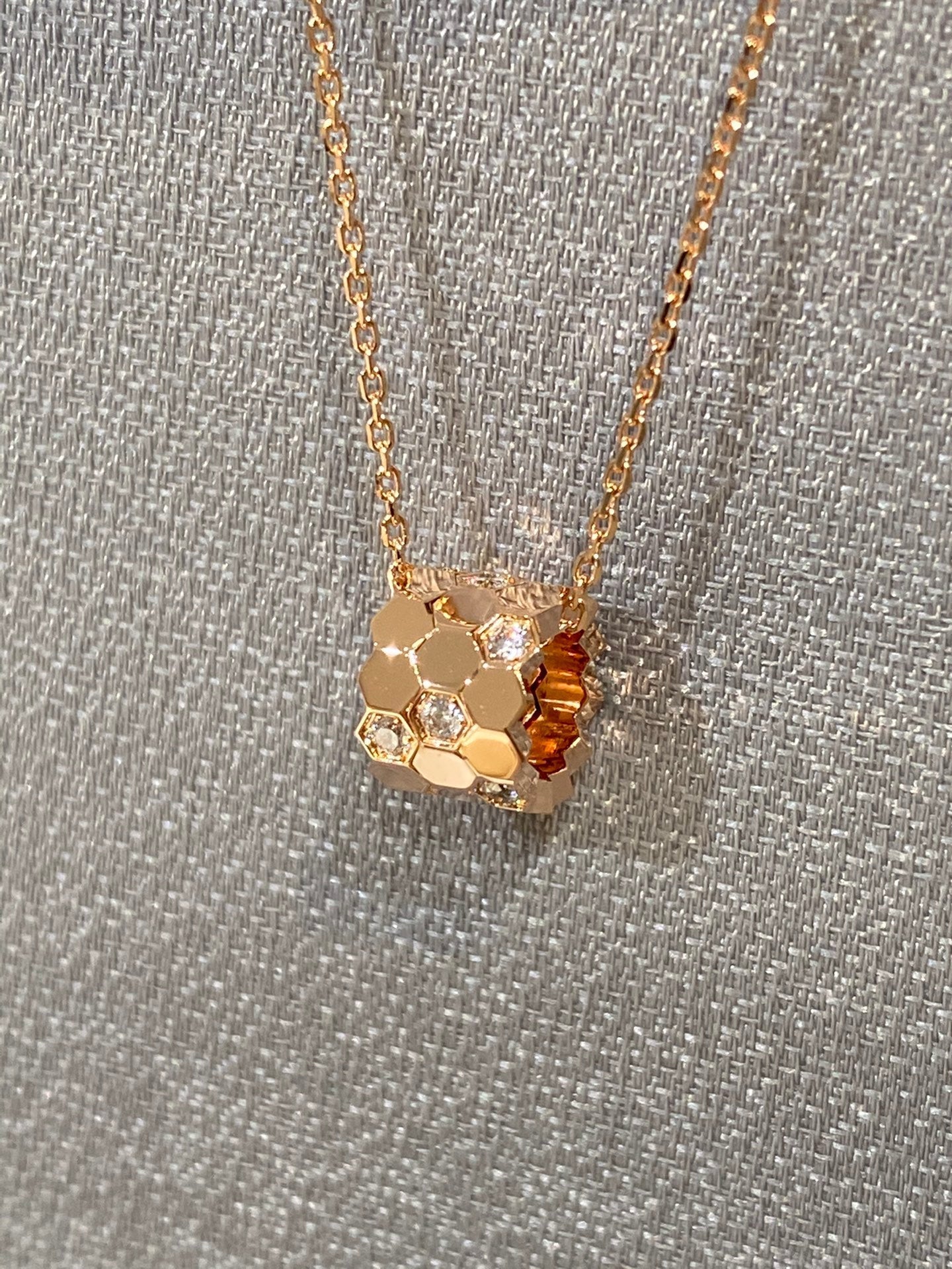 [Star Jewelry]BEE LOVE DIAMOND NECKLACE