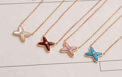[Star Jewelry]JEUX DE NECKLACE 1 DIAMOND