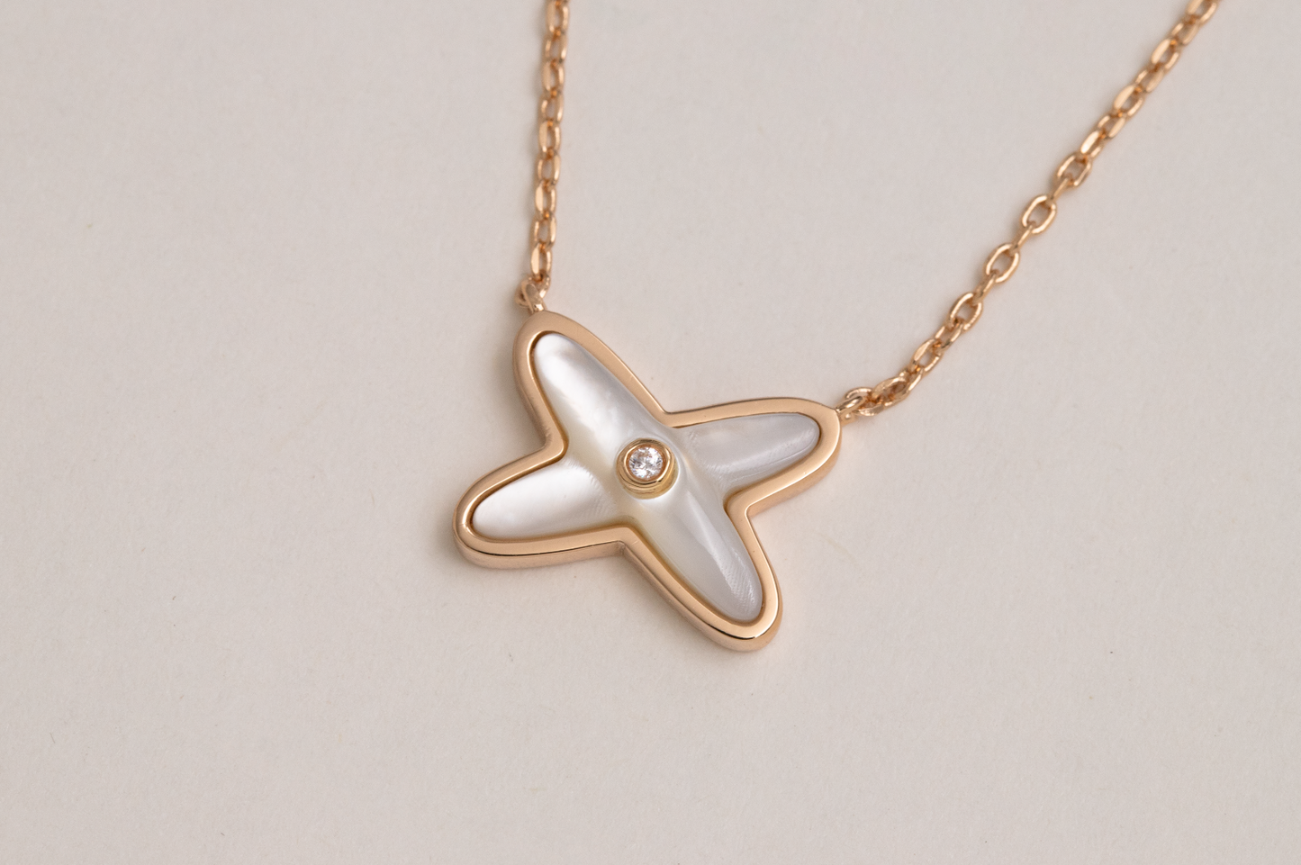 [Star Jewelry]JEUX DE NECKLACE 1 DIAMOND