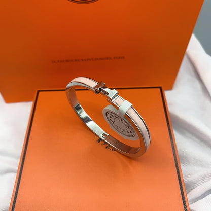 [Star Jewelry]CLASSIC HM CLIC  PINK 8MM ENAMEL BRACELET