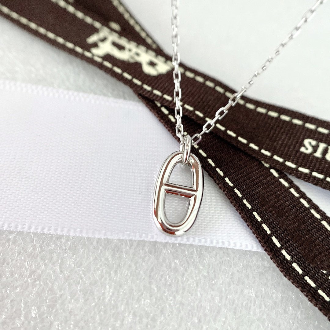 [Star Jewelry]HM PIG NOSE NECKLACE