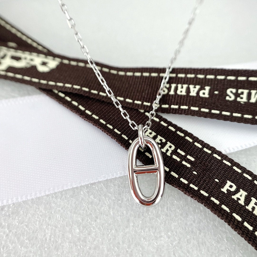[Star Jewelry]HM PIG NOSE NECKLACE