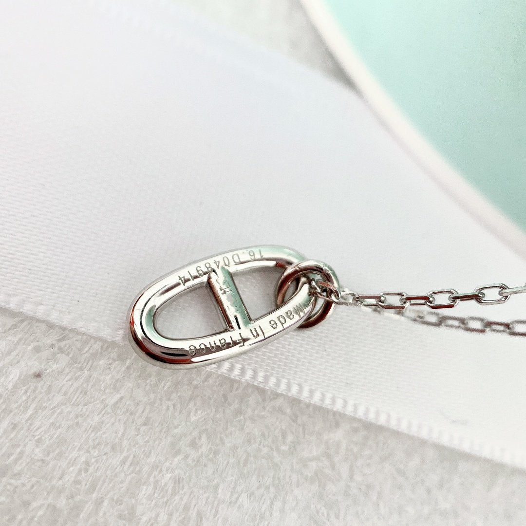 [Star Jewelry]HM PIG NOSE NECKLACE