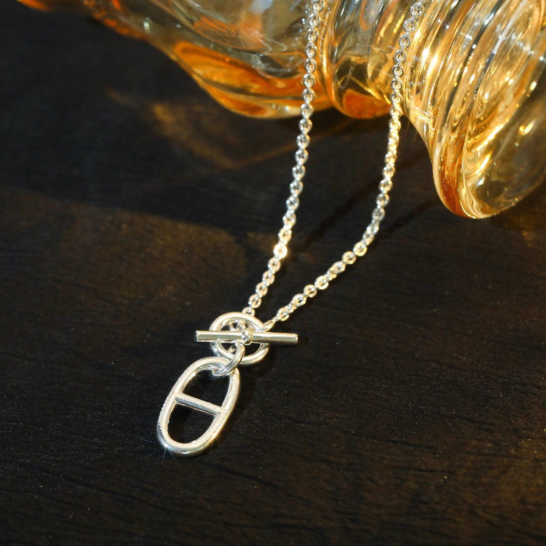 [Star Jewelry]HM CHAINE D'ANCRE PENDANT NECKLACE STERLING SILVER