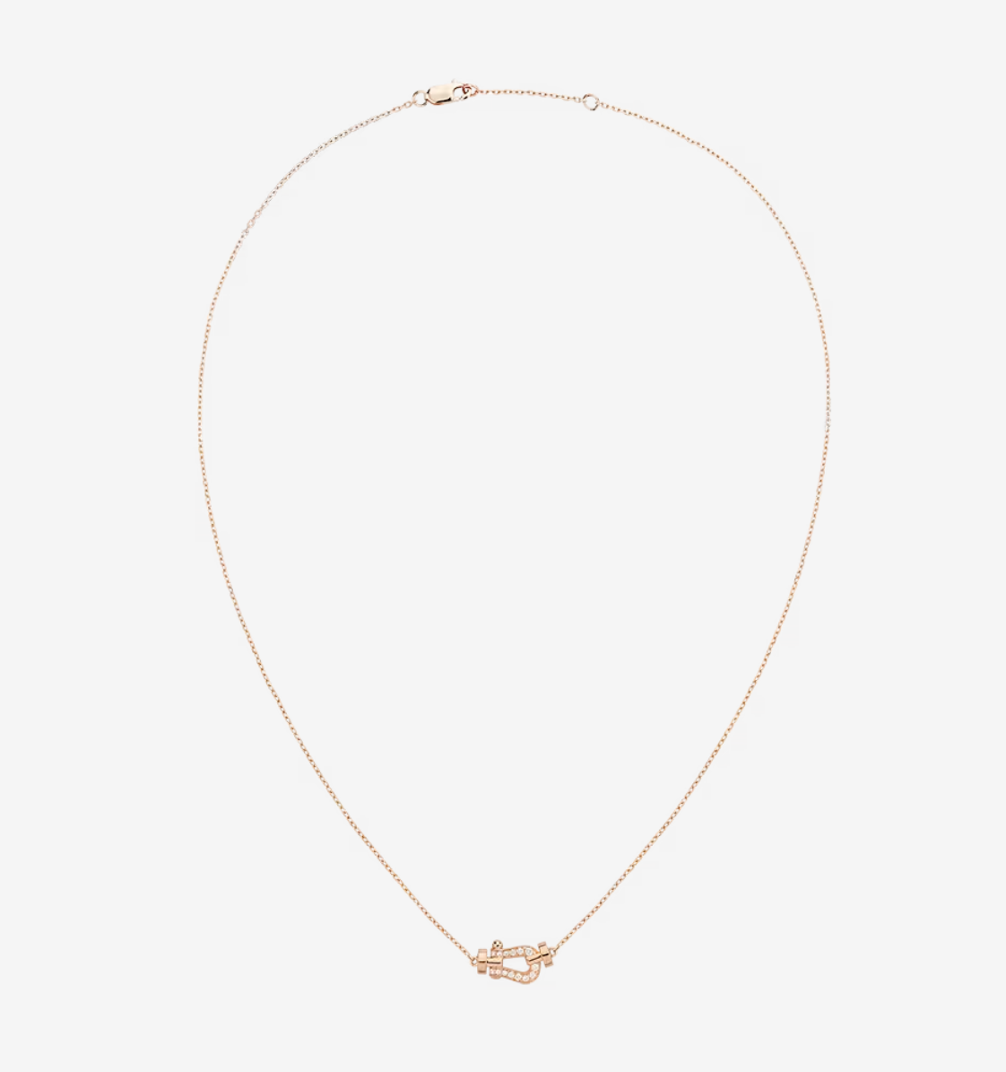 [Star Jewelry]FORCE 10 DIAMOND PINK GOLD NECKLACE MINI MODEL
