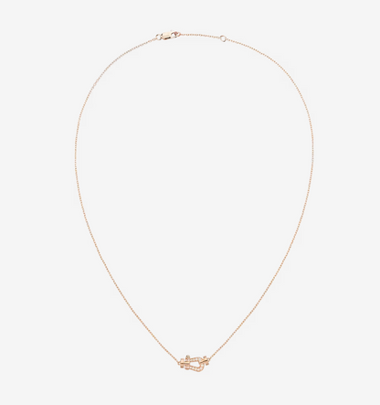[Star Jewelry]FORCE 10 DIAMOND PINK GOLD NECKLACE MINI MODEL