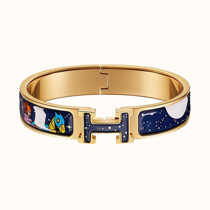 [Star Jewelry]H STAR AND MOON BRACELET 12MM