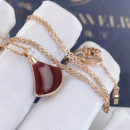 [Star Jewelry]DREAM NECKLACE CARNELIAN 1 DIAMOND
