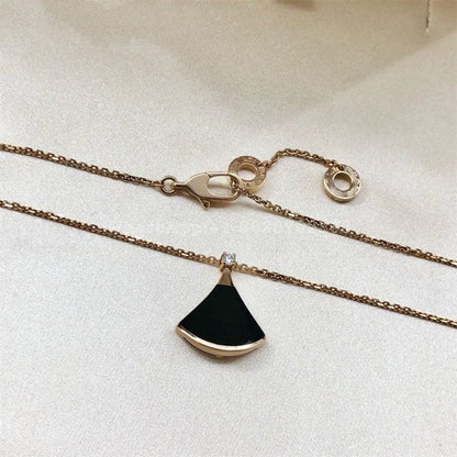 [Star Jewelry]DREAM NECKLACE ONYX 1 DIAMOND