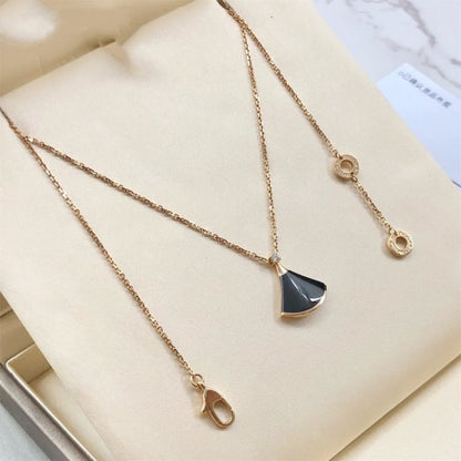 [Star Jewelry]DREAM NECKLACE ONYX 1 DIAMOND