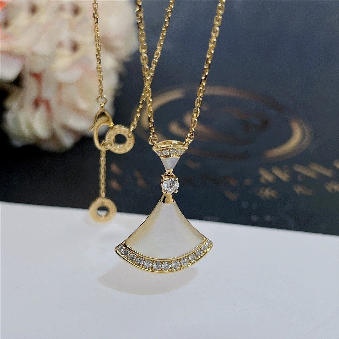 [Star Jewelry]DREAM NECKLACE MOP GOLD DIAMOND