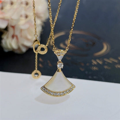 [Star Jewelry]DREAM NECKLACE MOP GOLD DIAMOND