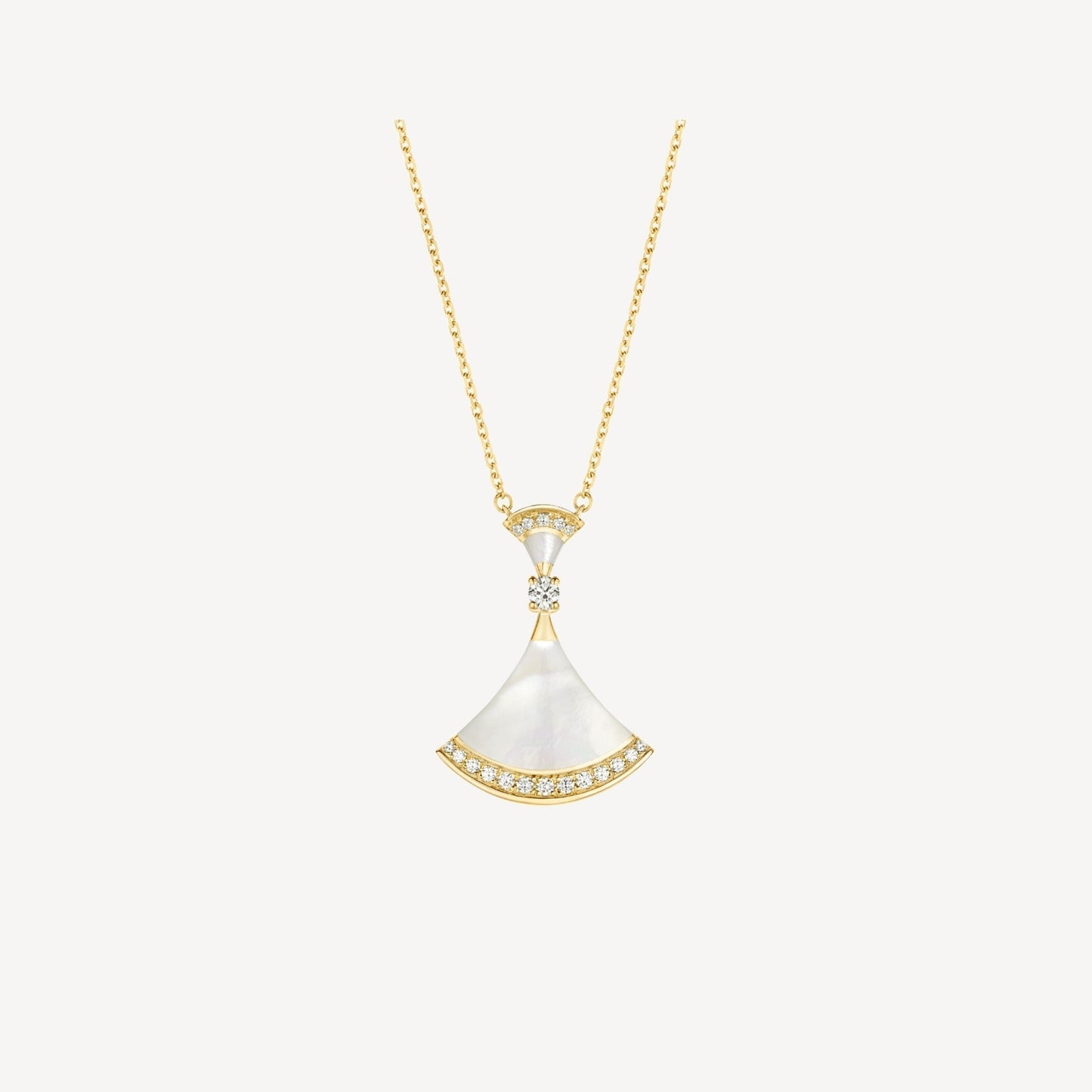 [Star Jewelry]DREAM NECKLACE MOP GOLD DIAMOND
