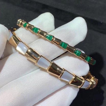 [Star Jewelry]SERPENTI BRACELET PINK GOLD MOP