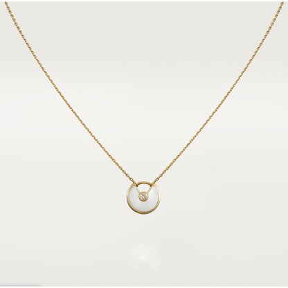[Star Jewelry]AMULETTE ROSE GOLD MOP NECKLACE
